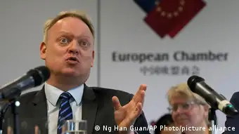 欧盟驻中国商会主席彦辞(Jens Eskelund)：中国在高科技领域的产能过剩尤其令人担心
