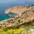 Blick auf das Meer und Dubrovnik, Kroatien