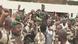 This video grab taken from Gabon 24 on August 30, 2023 shows Gabonese soldiers carrying General Brice Oligui Nguema, head of the presidential guard of ousted President Ali Bongo Ondimba This video grab taken from Gabon 24 on August 30, 2023 shows Gabonese soldiers carrying General Brice Oligui Nguema, head of the presidential guard of ousted President Ali Bongo Ondimba