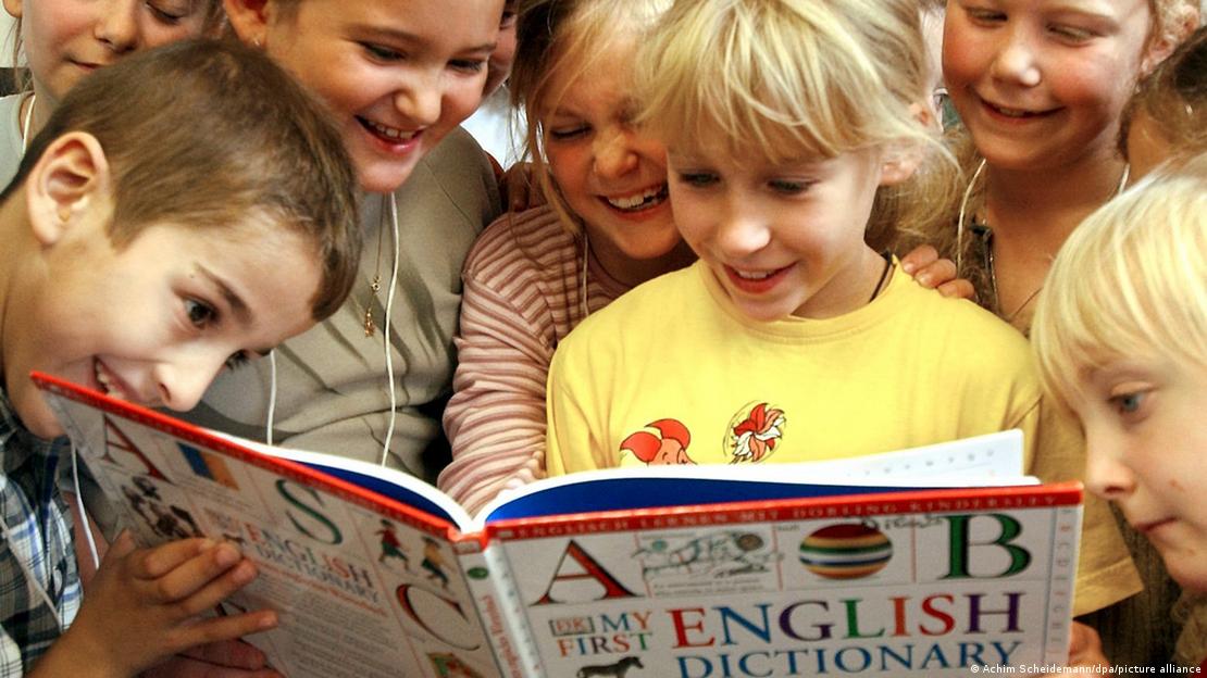 Većina djece u Nemačkoj uči engleski kao prvi strani jezik