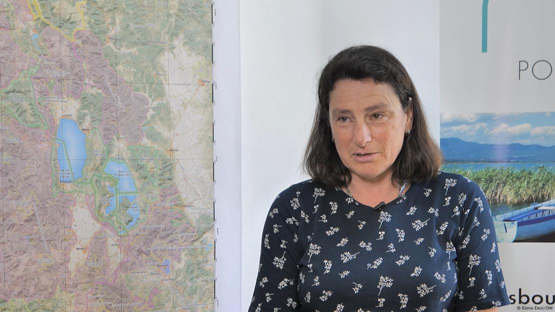 Mirjam de Koning  nga Organizata Ndërkombëtare Prespa-Ohrid Nature Trust, PONT