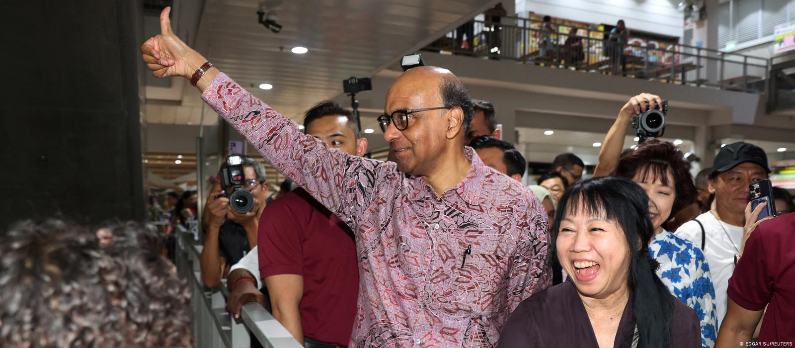 Singapore: Tharman Shanmugaratnam elected as president