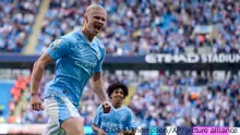 هاتريك هالاند يقود مانشستر سيتي لفوز كبير على فولهام