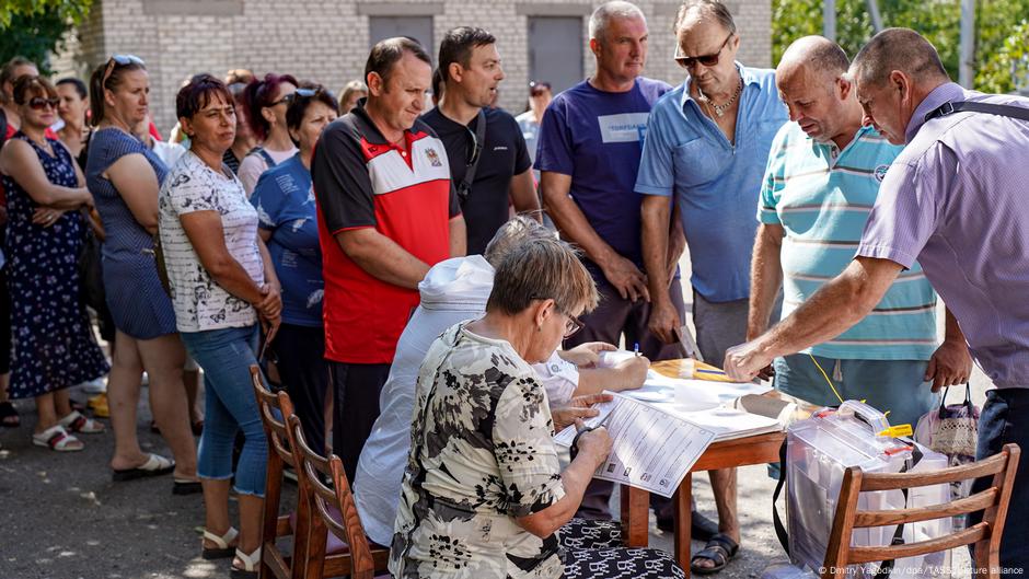 Na područjima pod ruskom okupacijom Rusija održava 