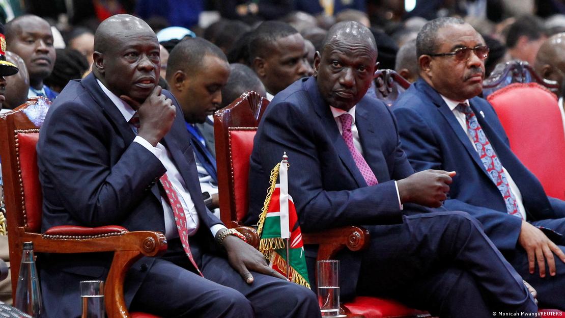 William Ruto akiwa na Gachagua