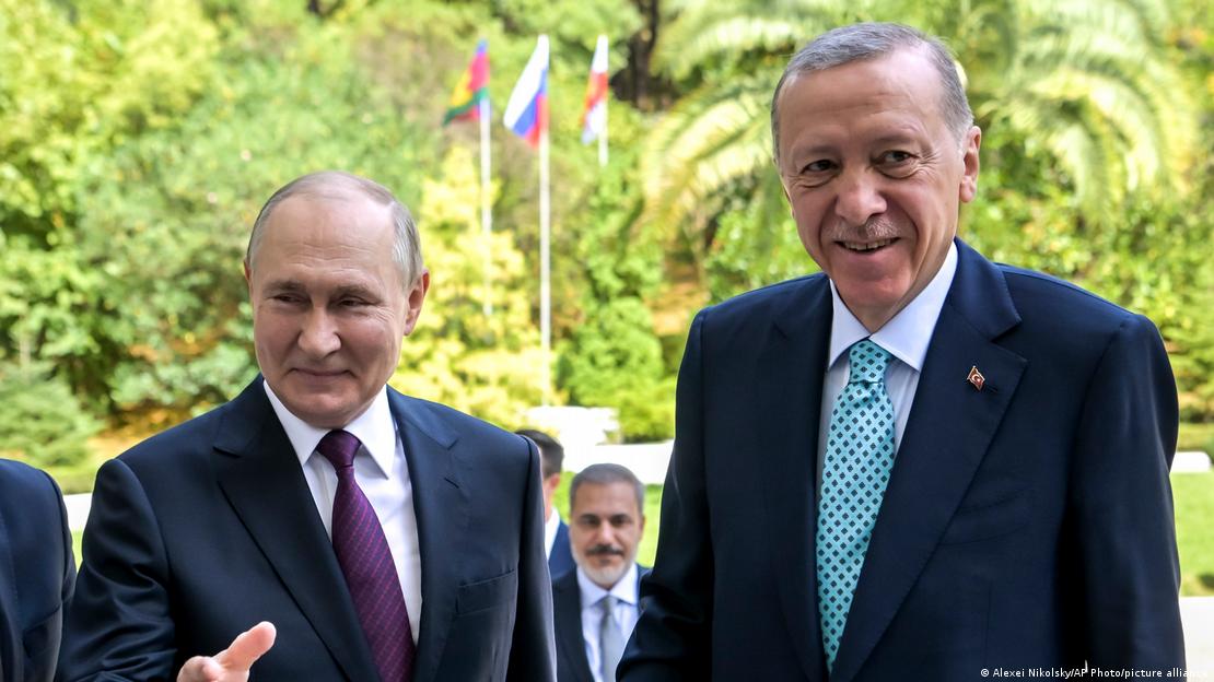 Πούτιν και Ερντογάν στο Σότσι το 2023