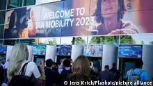 05.09.2023 Impressionen vom Eroeffnungstag der Internationalen Automobilausstellung IAA Mobility 2023 in Muenchen.