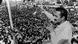 Bülent Ecevit, 1979 yılında Rize'de bir miting sırasında konuşma yapıyor 