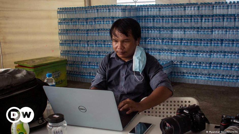 Myanmar jails journalist for 20 years over cyclone reporting