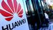 Logo de Huawei en un negocio en China.