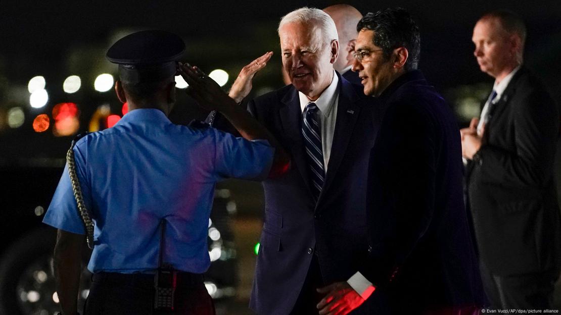 ABD Başkanı Joe Biden, G20 Zirvesi öncesi İndira Gandhi Havalimanı'nda ABD Başkanı Joe Biden, G20 Zirvesi öncesi İndira Gandhi Havalimanı'nda