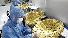 --FILE--Workers manufacture LED chips in the clean room at the plant of Shandong Inspur Huaguang Optoelectronics Co., Ltd. in Weifang city, east Chinas Shandong province, 27 June 2011. China is propping up its local chip manufacturing industry with new policies and financial support intended to turn the country into a semiconductor-making powerhouse by 2030. In policy guidelines published Tuesday (24 June 2014), the Chinese government laid out a blueprint to develop the domestic integrated circuit industry. The country not only wants to sharpen its competitive edge, but also wean itself from foreign chip makers, Chinas Ministry of Industry and Information Technology said in a separate posting. China is already the biggest manufacturer of electronics, and also one of the largest markets for them. Last year, China-based companies made almost 1.5 billion mobile phones and 340 million PCs. But the countrys electronic industry, with profit margins at about 4.5 percent, is not generating the net earnings it would like from the goods, according to the ministry. In addition, Chinas semiconductor makers are still far behind their international rivals. In 2013, the countrys integrated circuit imports reached US$231 billion, the ministry said.