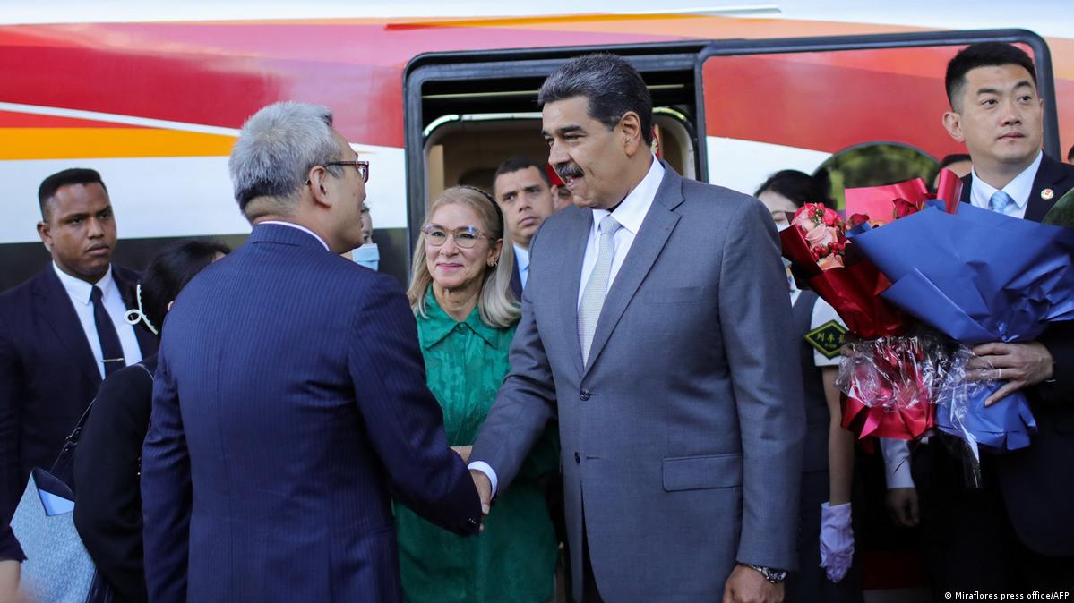 马杜罗2023年9月曾访问中国并会见习近平