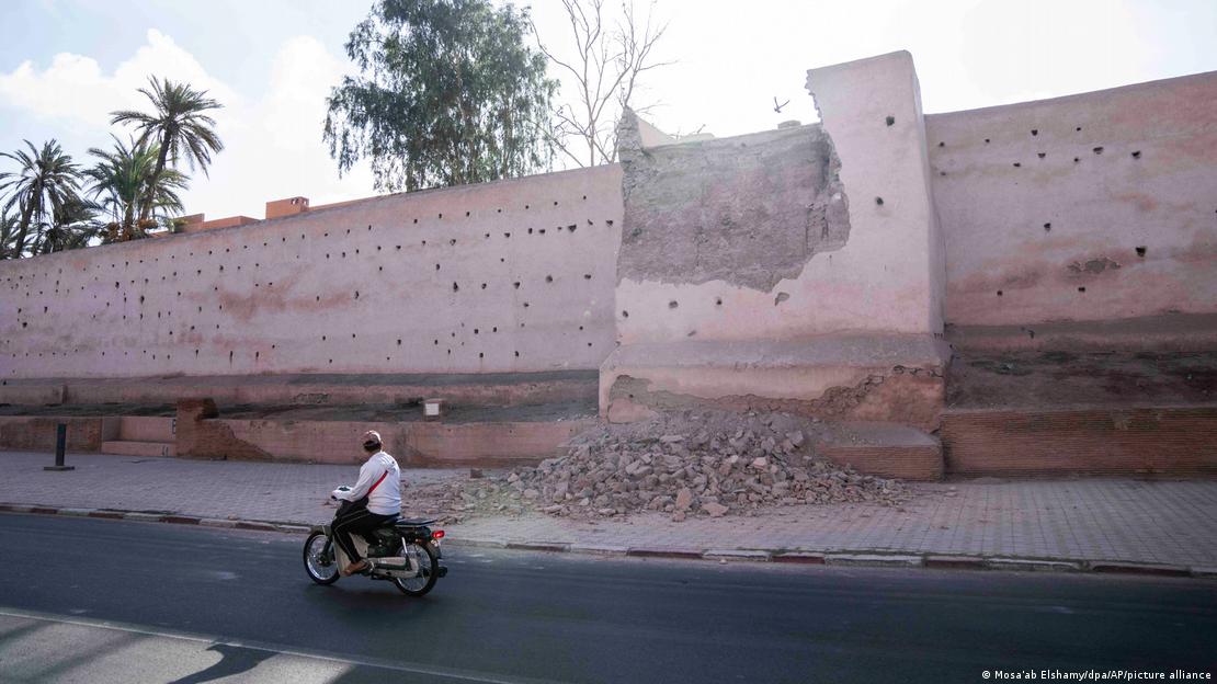 Το τείχος της Μεδίνας στο Μαρακές
