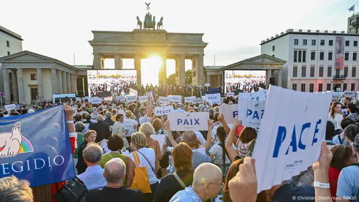 Berlin | Abschluss des Friedenstreffs der katholischen Gemeinschaft Sant'Egidio