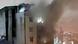 Imagen del incendio en un bloque de viviendas en Hanói, Vietnam. Imagen del incendio en un bloque de viviendas en Hanói, Vietnam.
