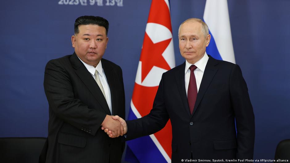 俄國總統普京與朝鮮領導人金正恩13日在俄國會晤，俄方承諾協助朝鮮發展太空計劃。