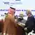 Der saudische Kronprinz Mohammed bin Salman, der indische Premier Narendra Modi und US-Präsident Joe Biden auf dem G20-Gipfel in Neu-Delhi, September 2023