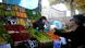 Puesto de verduras en un mercado de Buenos Aires.