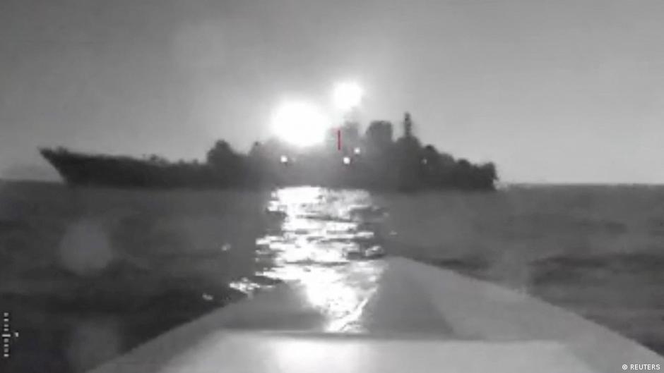 Украина заявила о поражении четырех кораблей ВМФ РФ в Новороссийске