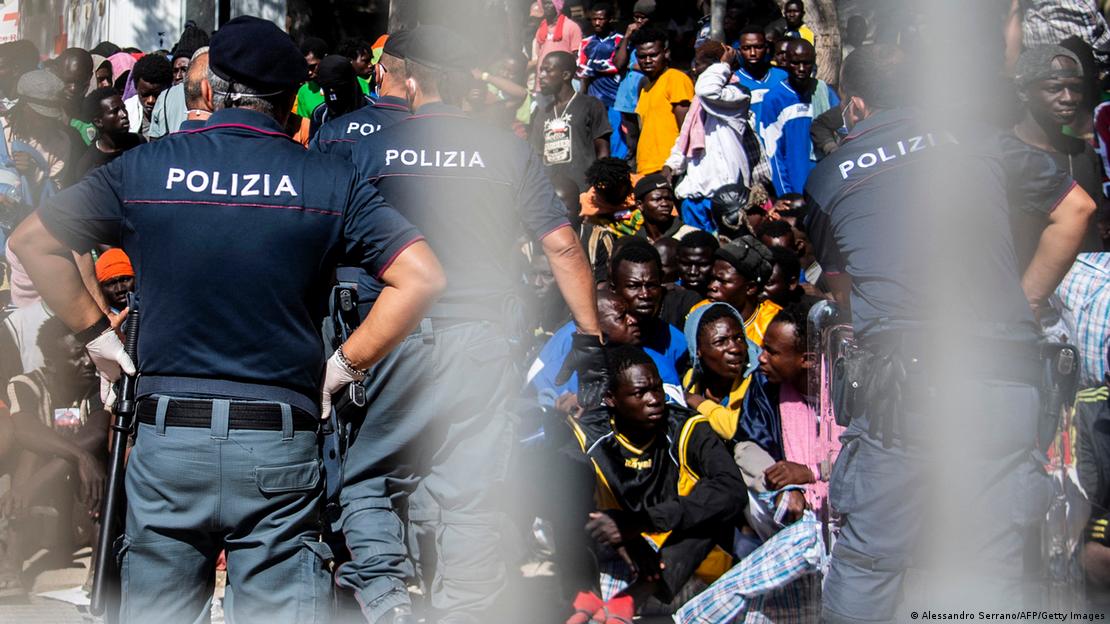 Italija, ali i druge zemlje, preplavljena je migrantima i izbjeglicama na spoljnim granicama: Lampeduza, septembar 2023.