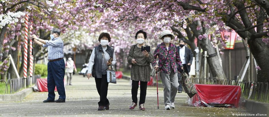 Expectativa de vida média no Japão é de 87,33 anos