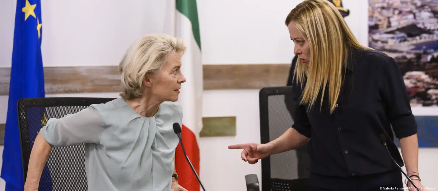 Lampedusa: Von der Leyen nähert sich Melonis Forderungen an – DW – 18.09.2023