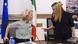 Ursula Von Der Leyen (left) with Italy's Prime Minister Giorgia Meloni at a press conference Ursula Von Der Leyen (left) with Italy's Prime Minister Giorgia Meloni at a press conference