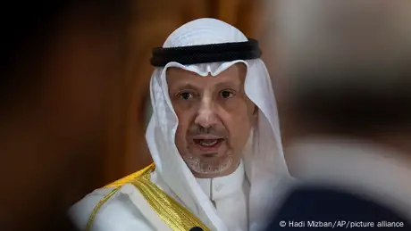 وزير الخارجية الكويتي الشيخ سالم عبد الله الجابر الصباح (30/7/2023)