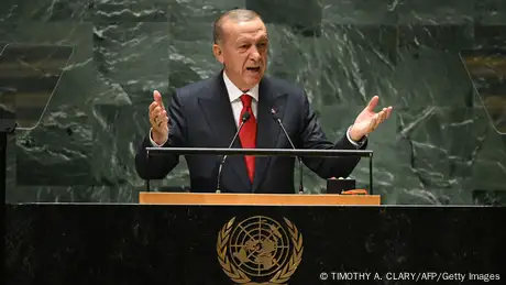 رجب طيب أروغان في الخطاب الذي ألقاه في الأمم المتحدة (19 سبتمبر 2023)