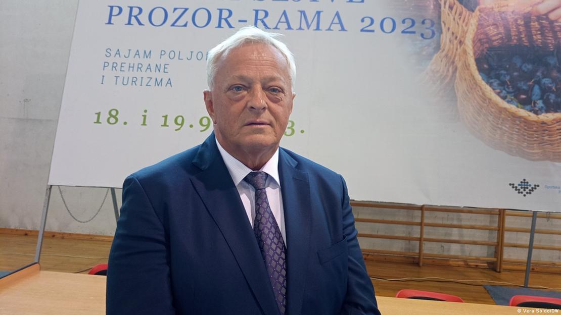 Jozo Ivančević, načelnik Općine Prozor-Rama 