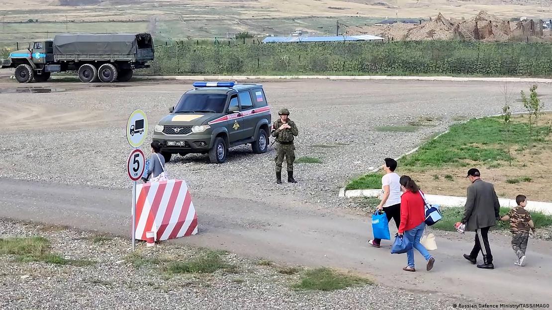 Евакуации Нагорни Карабах