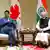 El primer ministro canadiense Justin Trudeu y su homólogo indio Narendra Modi (imagen de archivo)