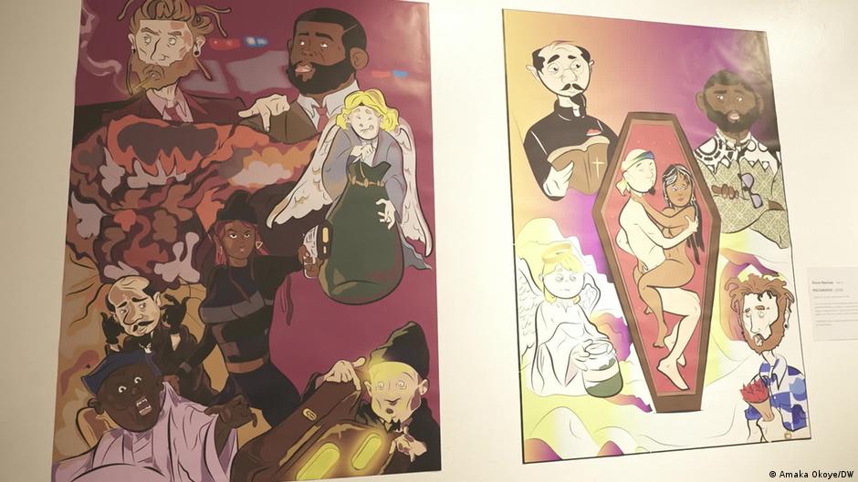 Nigeria exhibition shines a light on West African comic art – DW – 09