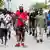 Protesta armada contra primer ministro haitiano.