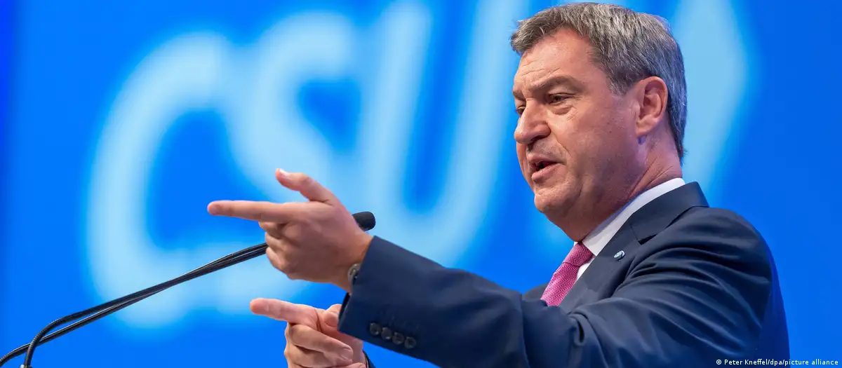 Bavarian Premier Söder Critiques Federal Leadership in Anticipation of State Election