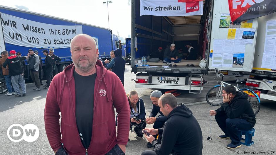 Osteuropäische Lkw-Fahrer: Protest auf Autobahnraststätte
Top-Thema
Weitere Themen
