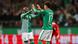 Naby Keita and Justin Njinmah celebrate after Werder Bremen's 2-1 win over Cologne Naby Keita and Justin Njinmah celebrate after Werder Bremen's 2-1 win over Cologne