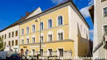 Geburtshaus von Adolf Hitler, Braunau am Inn, Innviertel, Oberösterreich, Österreich, Europa