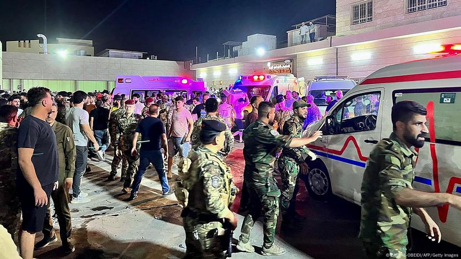 Hochzeit im Irak endet tragisch mit mehr als 100 Toten