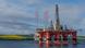 An oil rig on the Scottish coast An oil rig on the Scottish coast