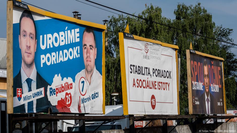 Izborni plakati u Bratislavi