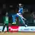 Virat Kohli leaps in the air