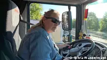 مراسلون - على الطريق - سائقة الشاحنات بيغي