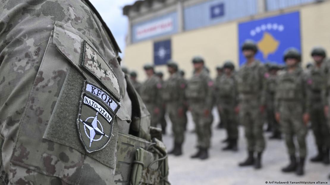 Ushtarë të KFOR në Prishtinë