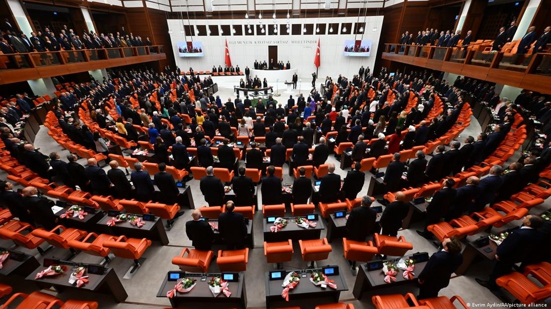 TBMM Genel Kurul salonundan kuş bakışı bir görüntü TBMM Genel Kurul salonundan kuş bakışı bir görüntü
