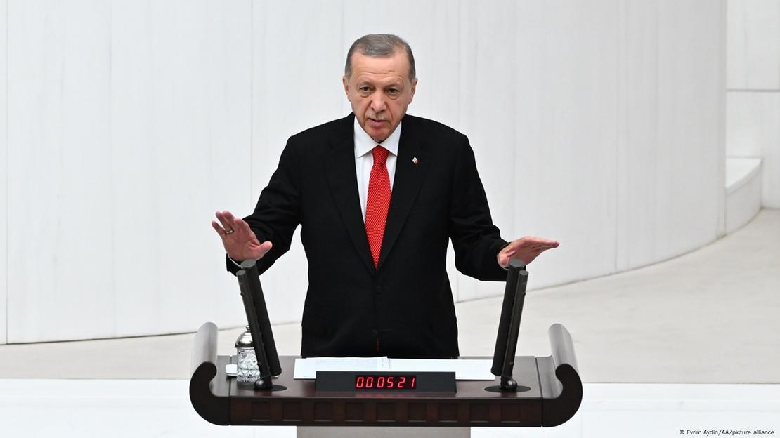 Ο Ερντογάν στην Τουρκική Εθνοσυνέλευση