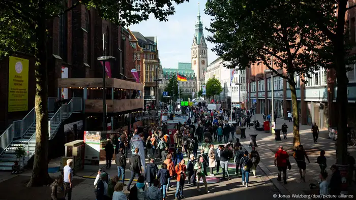 Deutschland | Tag der Deutschen Einheit in Hamburg - Bürgerfest