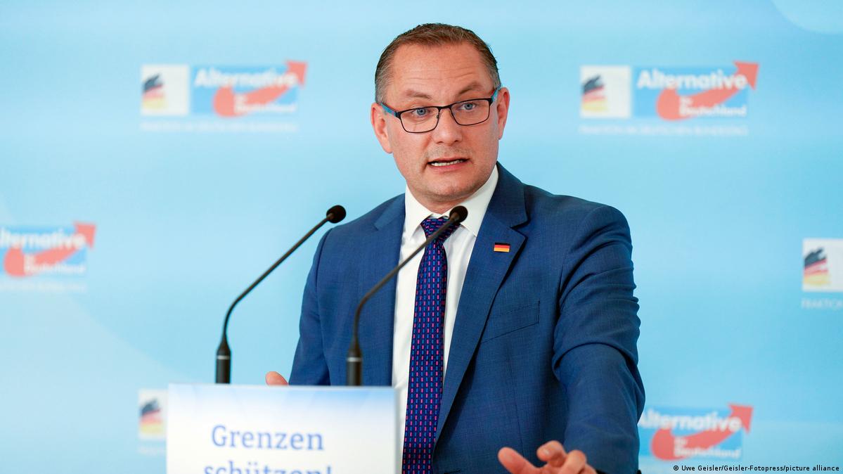 No evidence' of attack on AfD leader Chrupalla, police say – DW – 10/05/2023