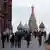 Roter Platz und Basilius Kathedrale in Moskau
